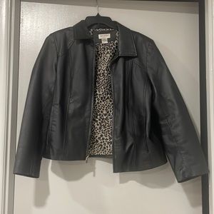 Kim rogers leather jacket